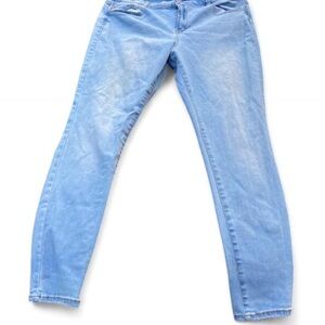Light Blue Women's Wax Jeans